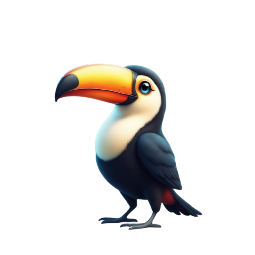 Le toucan, mascotte de Guyaventure
